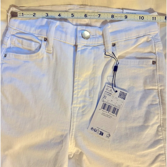 NWT Mango MNG Sienna Kick Flare Crop in White High Rise (USA Size 1) - Picture 15 of 15